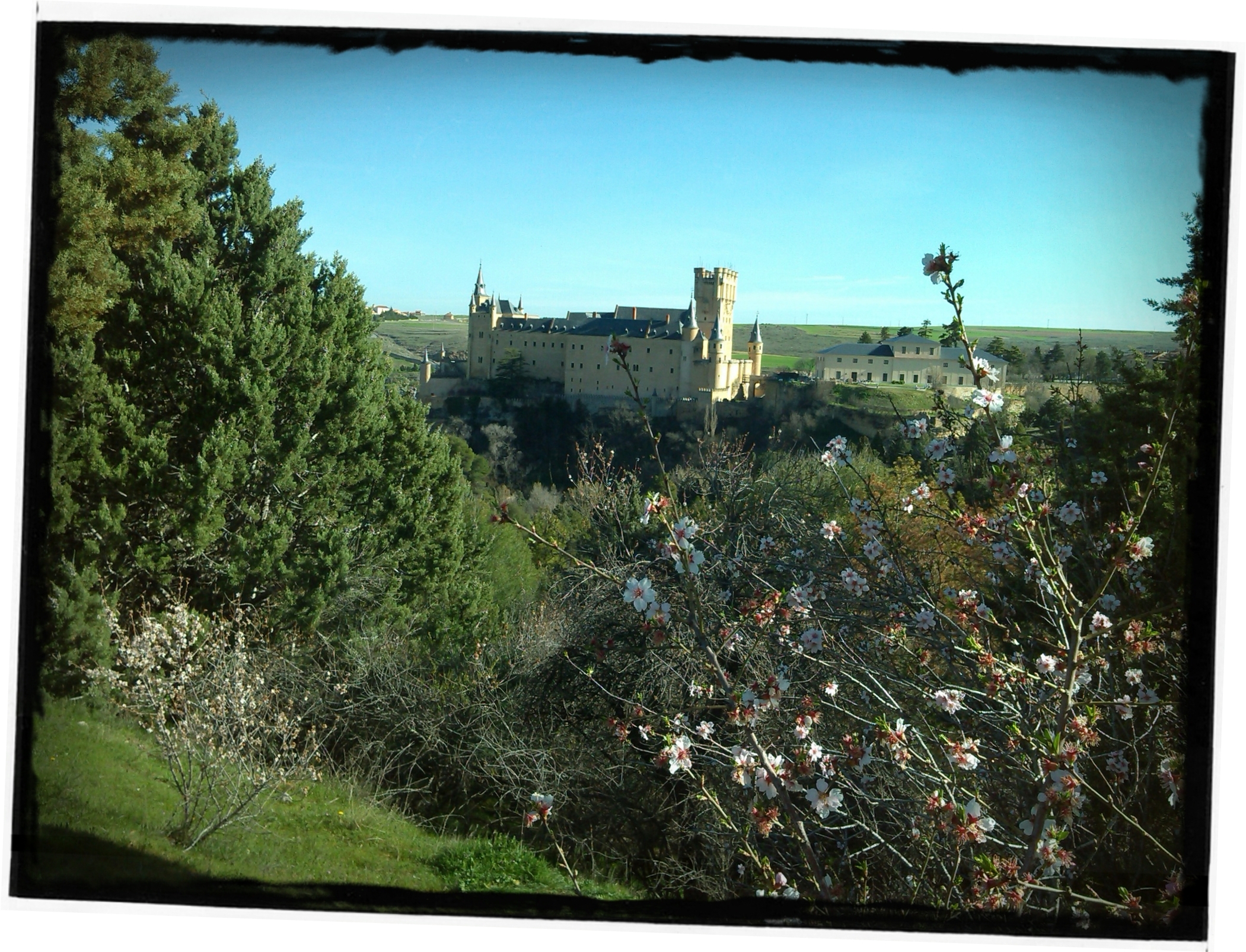 El Alcázar de Segovia desde el Pinarillo